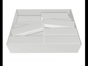 chewing gum packs 3D Model