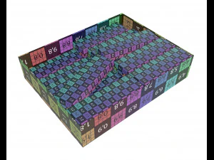 chewing gum packs 3D Model