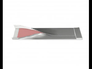 chewing gum stick opened 01 3D Model