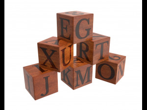 developing cubes Modello 3D