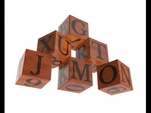 developing cubes Modello 3D