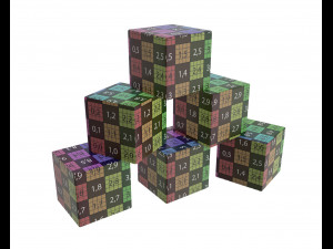 developing cubes Modello 3D