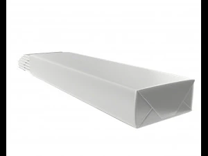 sebungkus permen karet dibuka Model 3D