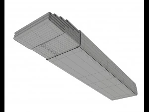 sebungkus permen karet dibuka Model 3D