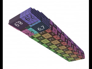 pack of stick chewing gum opened 3D Model