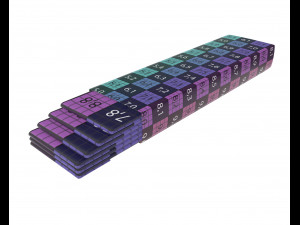 pack of stick chewing gum opened 3D Model