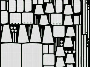 table and chairs 3D Model