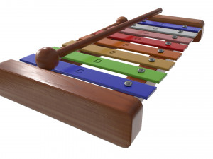 xylophone rainbow children Modelo 3D