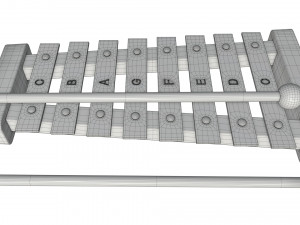 xylophone rainbow children Modelo 3D