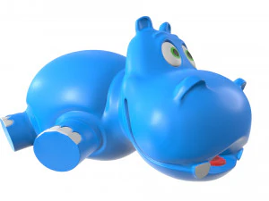 hippo toy 3D Model
