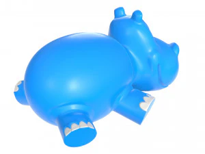 hippo toy 3D Model
