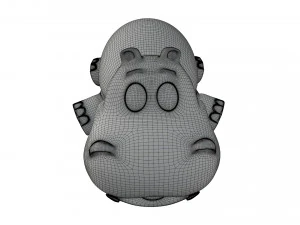 hippo toy 3D Model