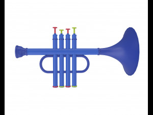 plastic trumpet 3D Model
