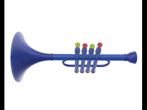plastic trumpet 3D Model