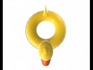 swimming ring duck Modelo 3D