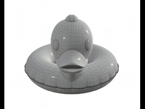 swimming ring duck Modelo 3D