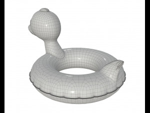 swimming ring duck Modelo 3D
