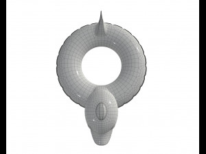 swimming ring duck Modelo 3D