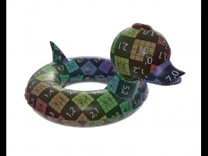 游泳圈鸭子 3D 模型