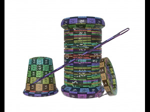 thread needle button thimble coil 3D Model