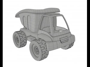toy dump truck 3D Model