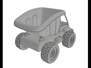toy dump truck Modello 3D
