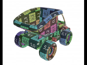 toy dump truck Modello 3D