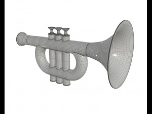 trumpet toy 2 3D Model