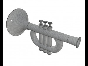 trumpet toy 2 3D Model