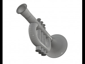 trumpet toy 2 3D Model