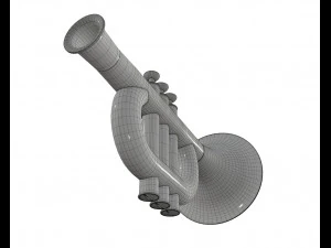 trumpet toy 2 3D Model