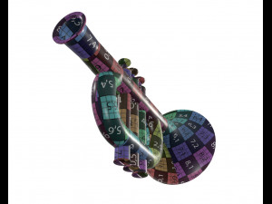 trumpet toy 2 3D Model