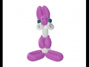balloon bunny 3D Model