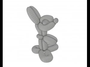 balloon bunny 3D Model