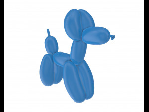 balloon dog 3D Model
