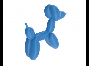 balloon dog 3D Model