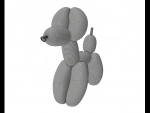 balloon dog 3D Model