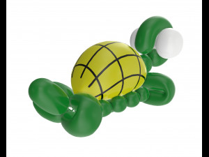 balloon turtle Modelo 3D
