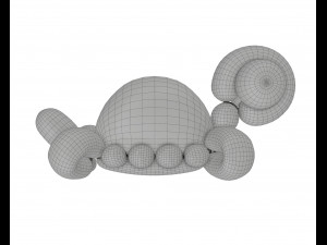 balloon turtle Modelo 3D