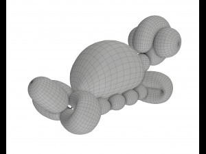 balloon turtle Modelo 3D