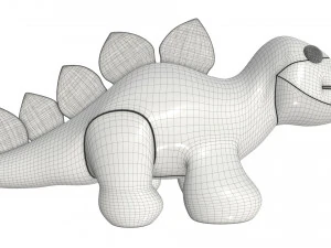 dinosaur plush toy 3D Model