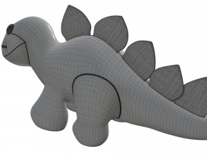 dinosaur plush toy Model 3D