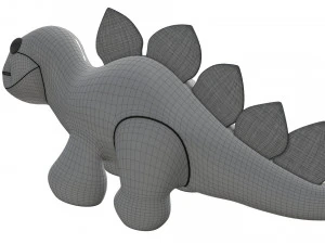 dinosaur plush toy 3D Model