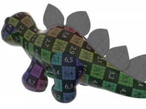 dinosaur plush toy Model 3D