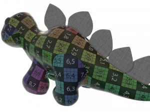 dinosaur plush toy 3D Model
