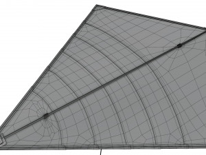 flying kite 3D 模型