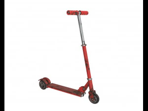 monopattino usato Modello 3D