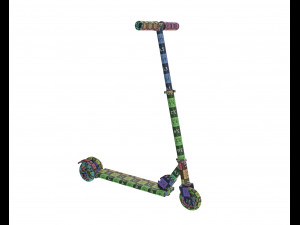 kick scooter used 3D Model