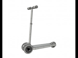 scooter children 3D Model
