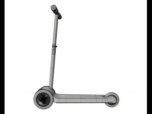 scooter children 3D Model